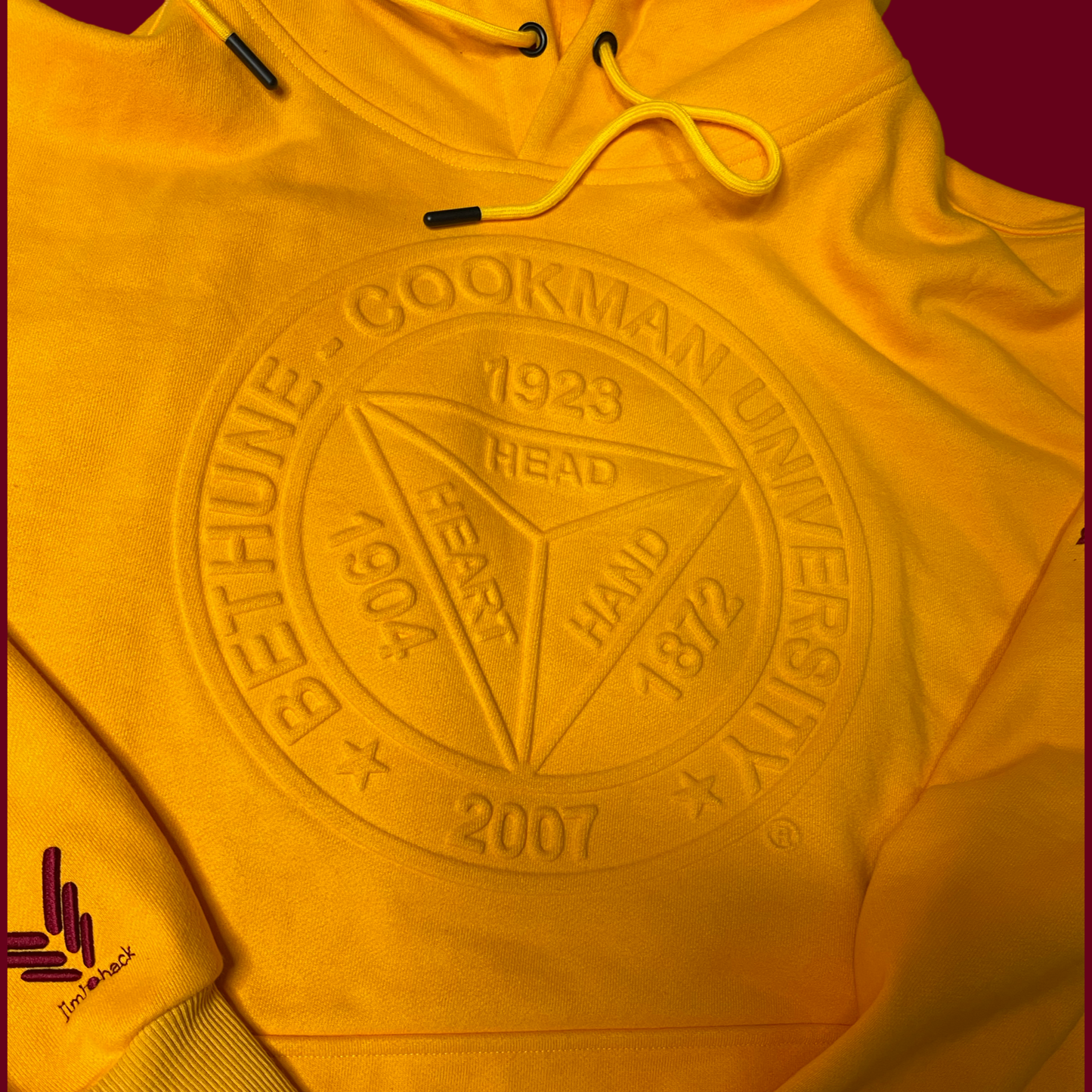 Bethune Cookman University 3D Gold Hoodie