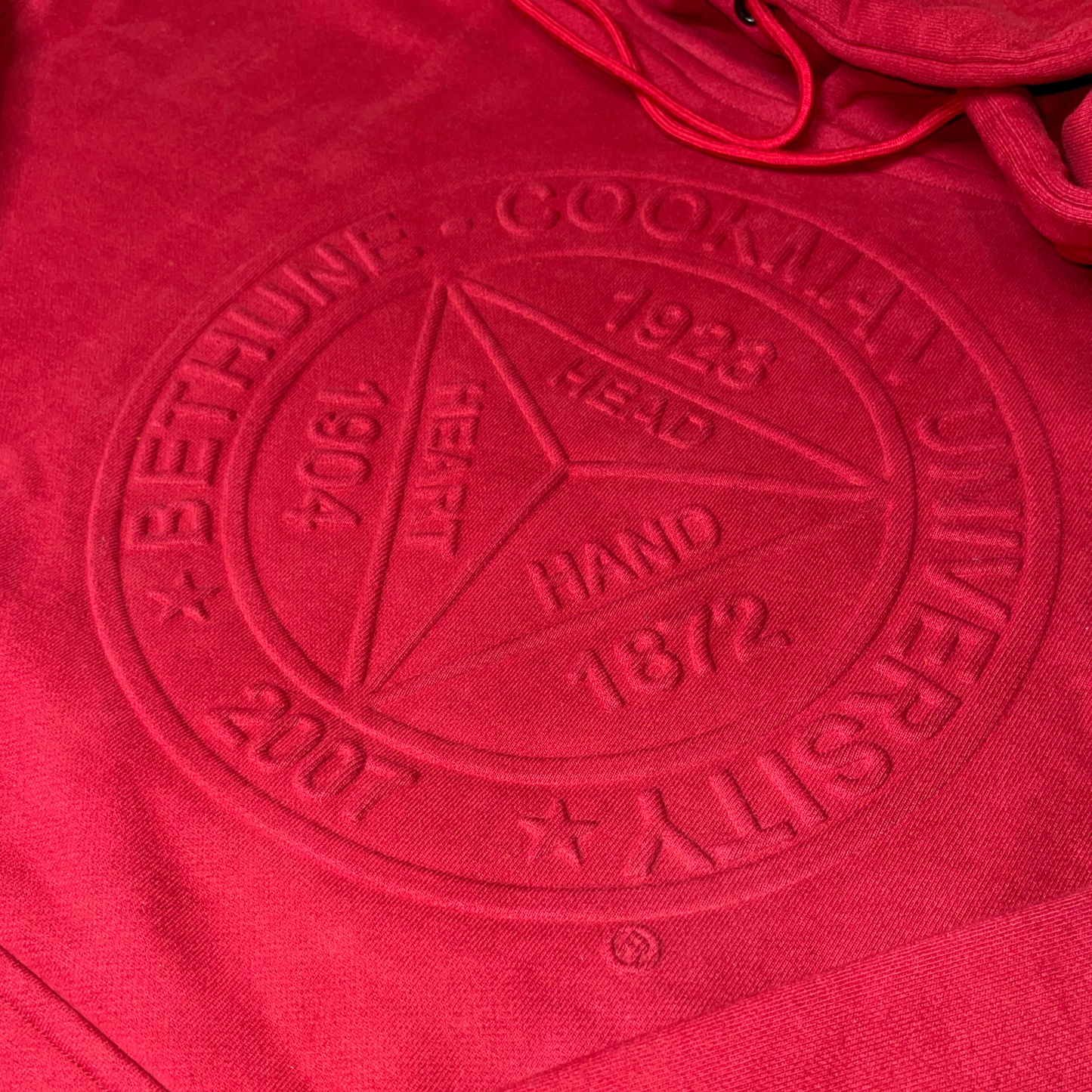 Bethune Cookman University 3D Maroon Hoodie