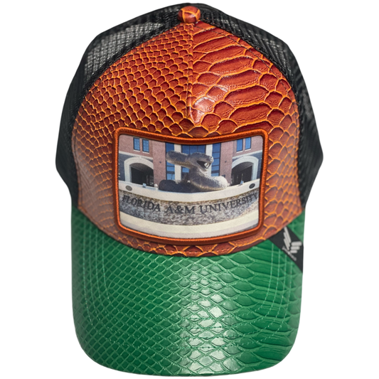 Florida A & M University Bronze Rattler Trucker