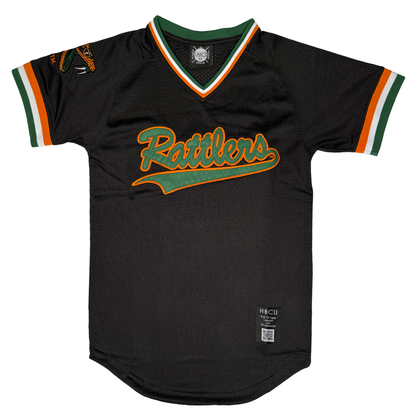 FAMU Black Wavey Rattlers Batters Jersey 2.0