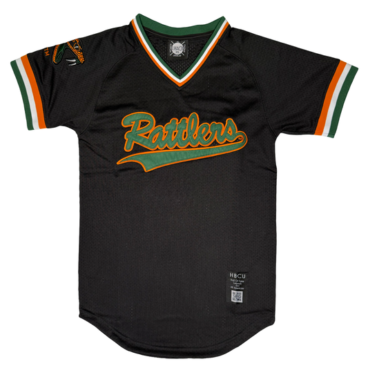 FAMU Black Wavey Rattlers Batters Jersey 2.0