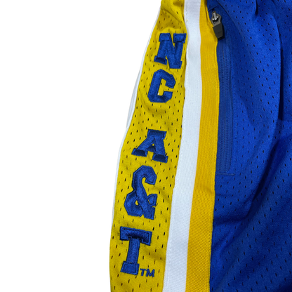 North Carolina A&T Athletic Blue Shorts