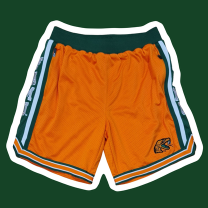 Orange Blossom FAMU Rattlers Shorts