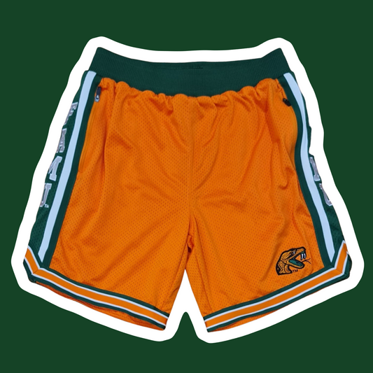 Orange Blossom FAMU Rattlers Shorts