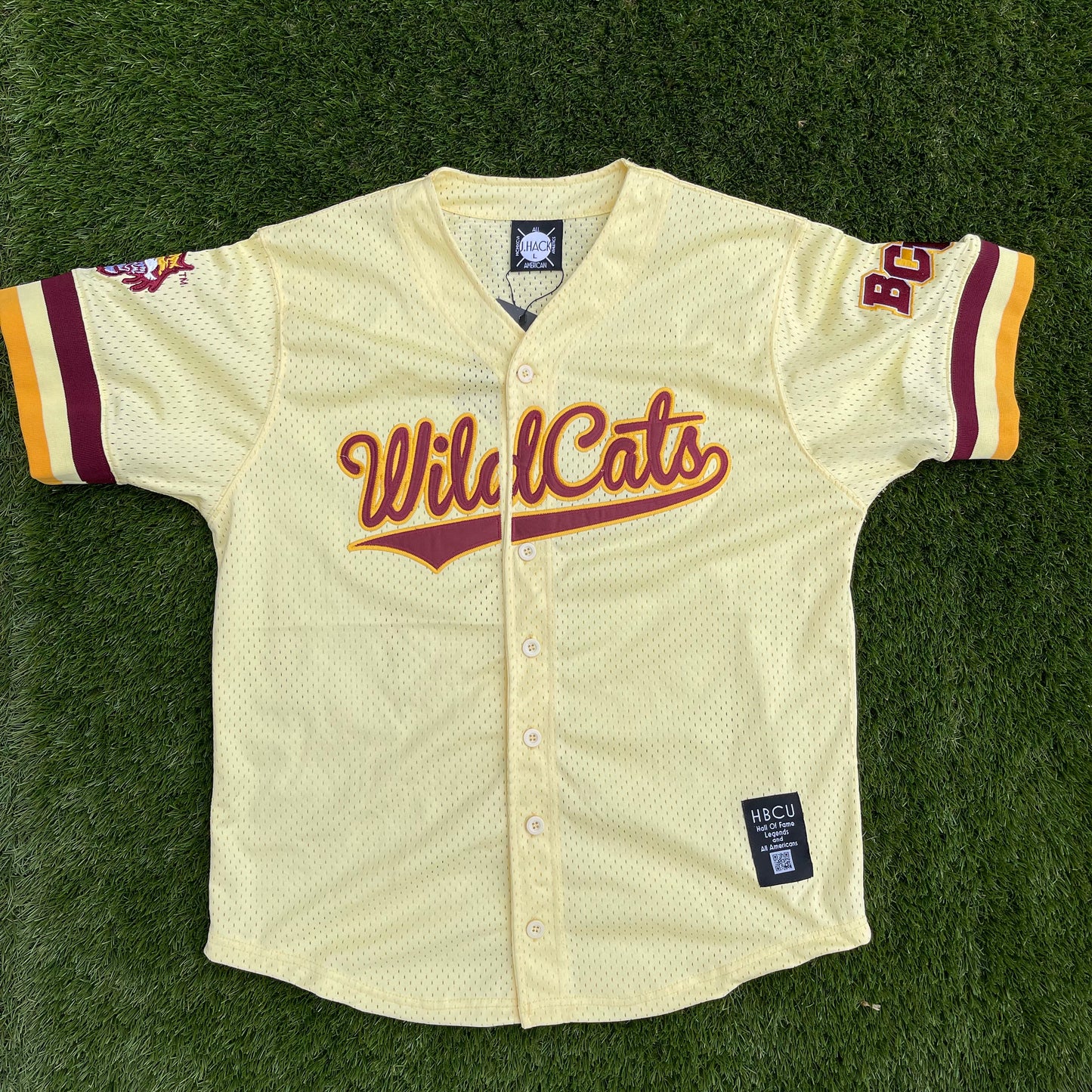BCU Cream Baseball Jersey