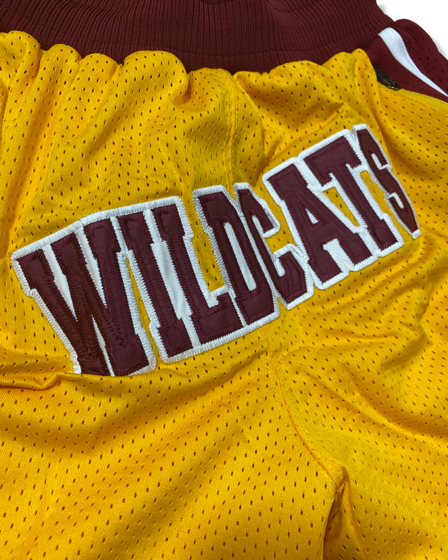 BCU ‘WildCats' Gold Athletic Shorts