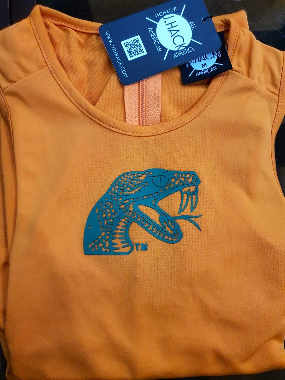 FAMU Orange Sleeveless Tennis Dress